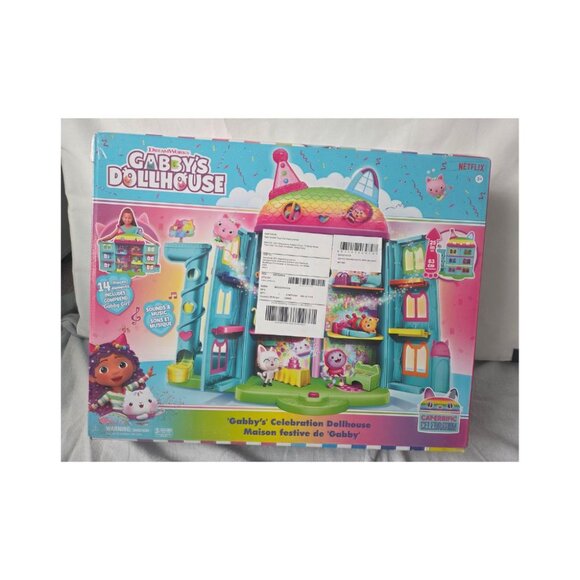 New in Box - Gabby’s Celebration Dollhouse and Deluxe Rooms Set - Picture 5 of 5